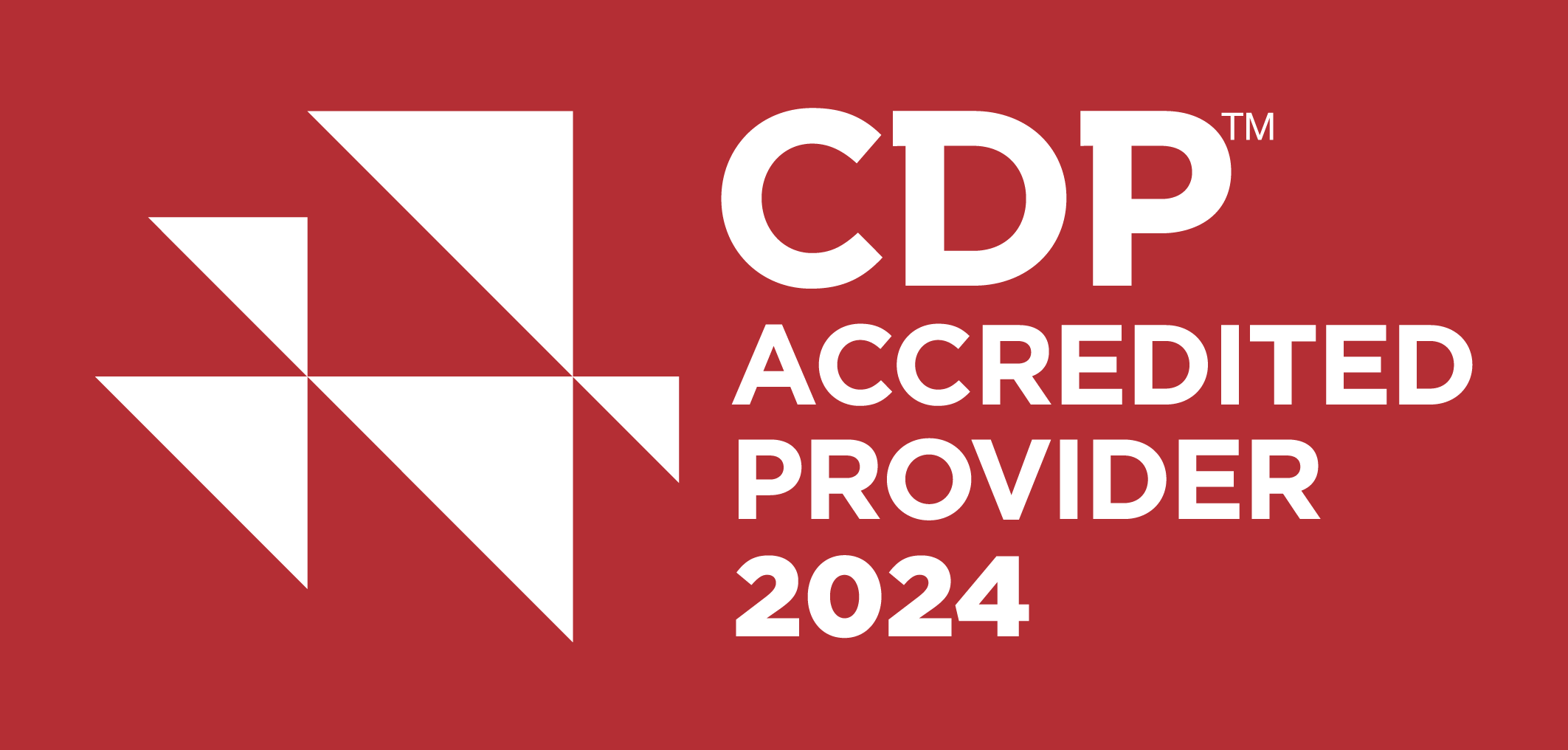 CDP Accredited Provider 2024